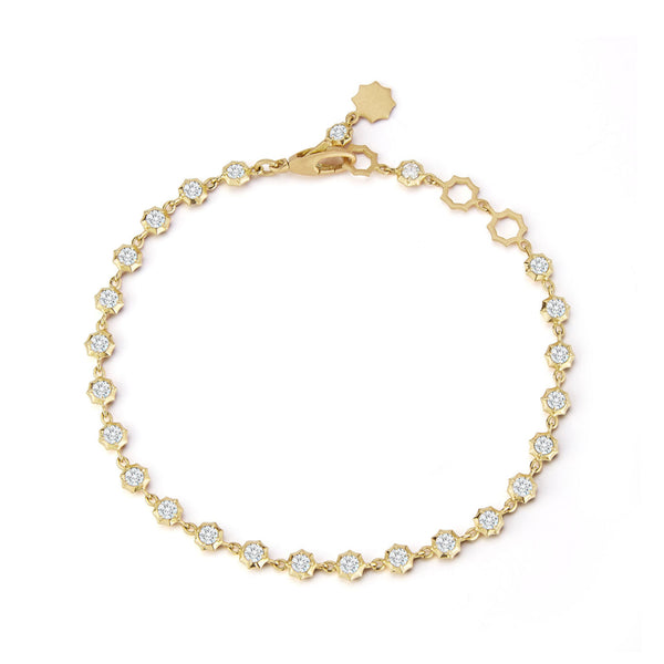 Sophisticate Diamond Line Bracelet