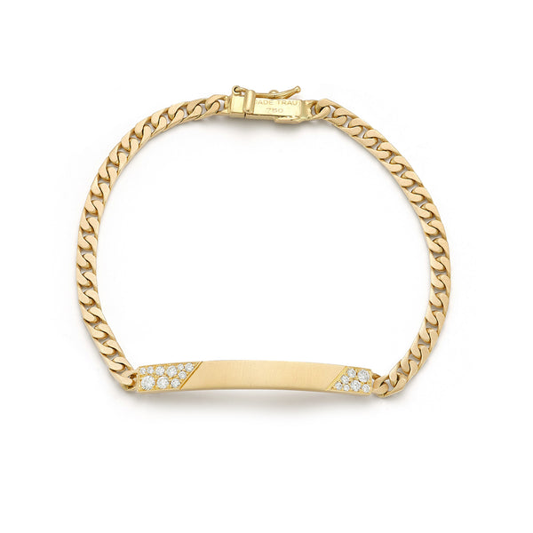 Diamond Rowe Id Bracelet