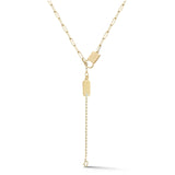 Betty Gold Lariat Necklace