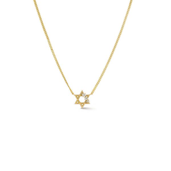Star Of David Pendant Necklace