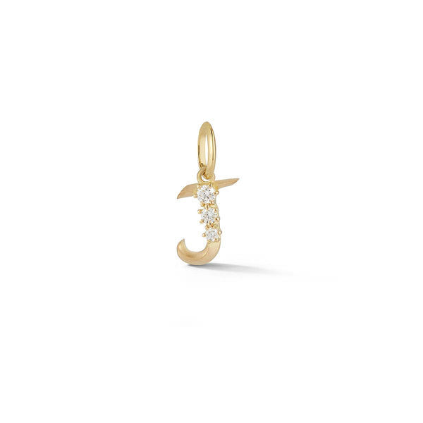 Letter J Charm