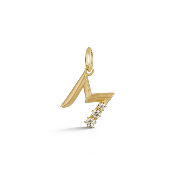 Letter M Charm