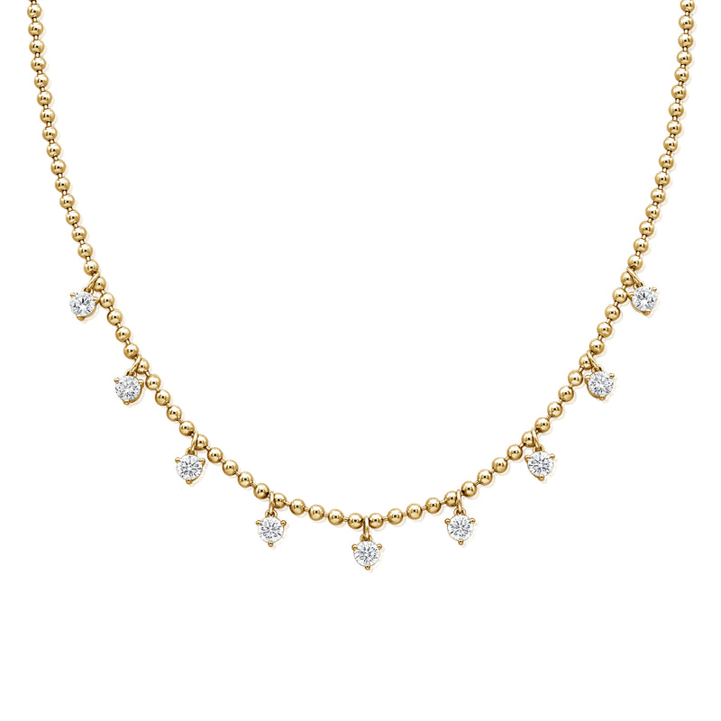 Diamond Drop Necklace