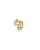 Pave Latch Ring