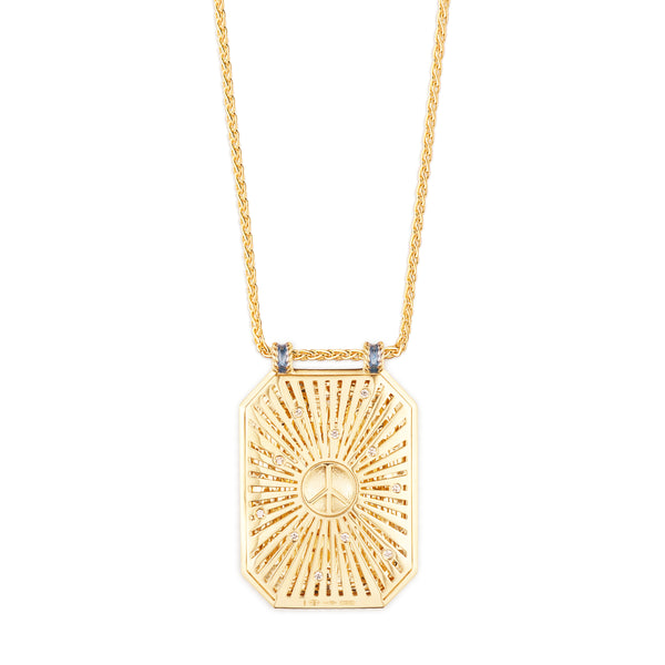 Grand Peace Scapular Pendant Necklace