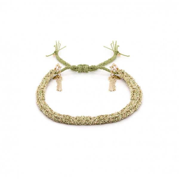 Jade Fringe Bracelet