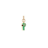 PETITE CONTINUUM WHISTLE PENDANT - EMERALD GREEN