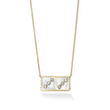 Petite Domino Mother-of-Pearl Necklace