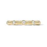 • 14k yellow gold
• Diamonds: 0.15ctw
• Size: 5