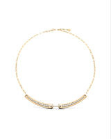 Tuxedo Mood Bar Necklace