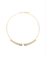 Tuxedo Mood Bar Necklace