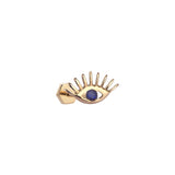 Sapphire Evil Eye Piercing