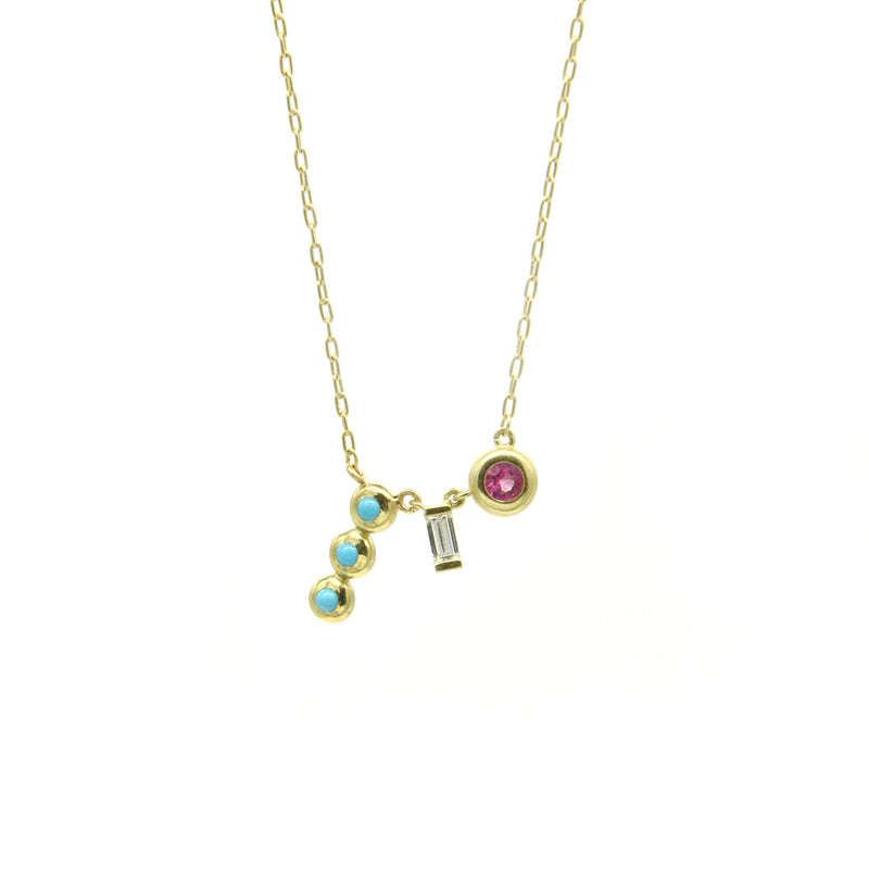 Triple Station Riviera Necklace