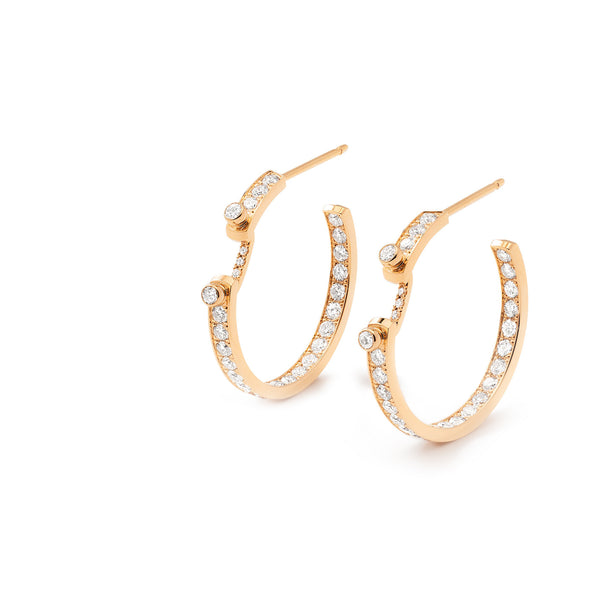 Eternity Tuxedo Hoops