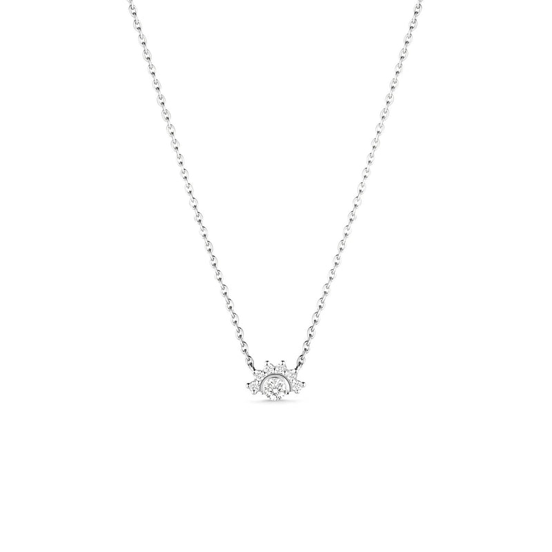 Mystic Diamond Pendant Necklace