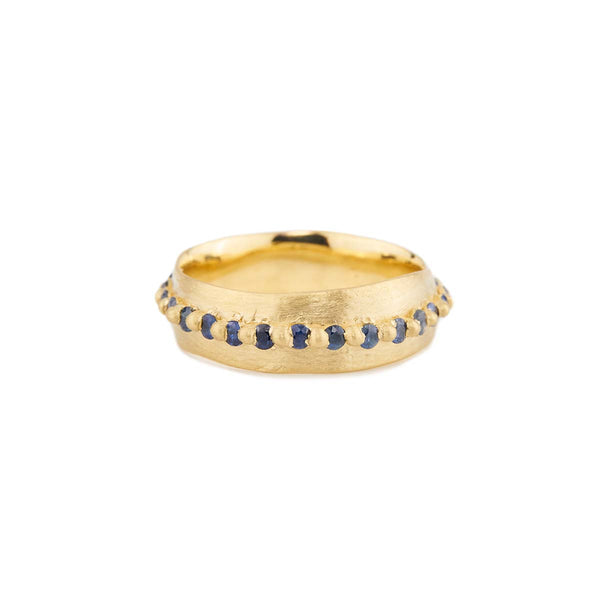 Nina Pinched Eternity Band