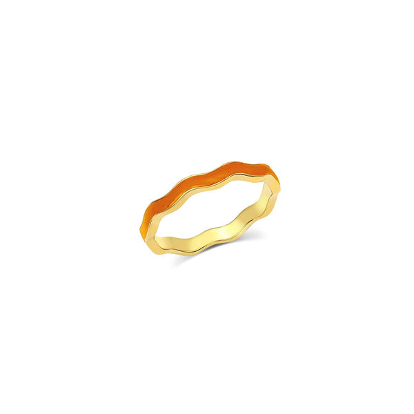 Ric Rac Enamel Ring