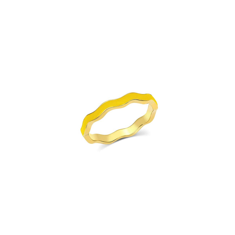 Ric Rac Enamel Ring