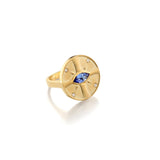 Eye of the Sun Tanzanite Ring