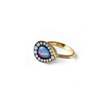 Pear Shaped Opal Ring