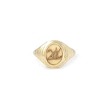 Swan Signet Ring