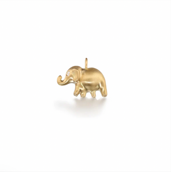 Small Elephant Charm