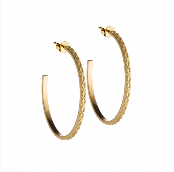 Medium Infinity Hoops