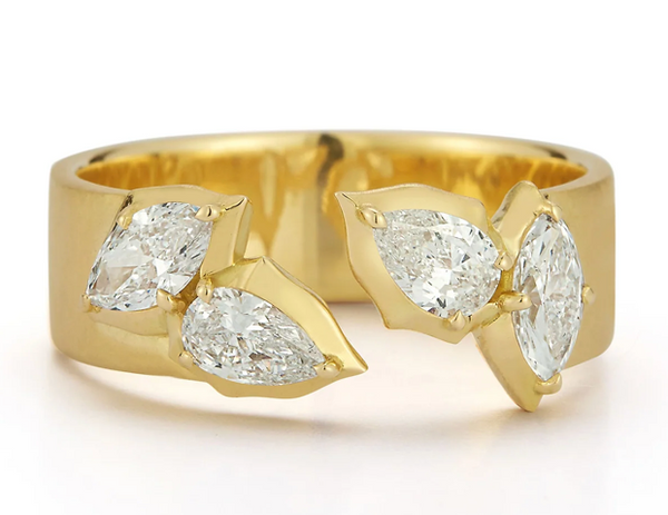 Poppy Open Band Ring