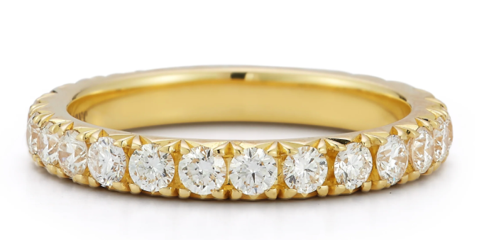 Pave Eternity Band 2.3