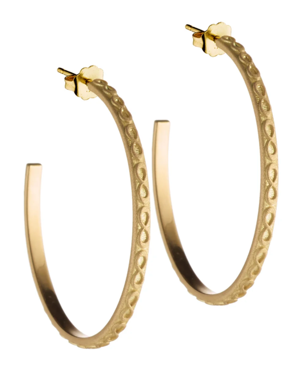 Medium Infinity Hoops