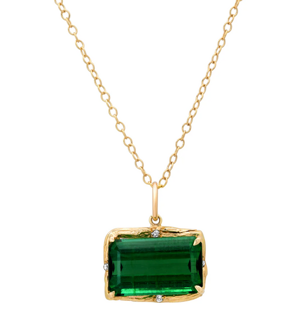 Green Tourmaline Necklace