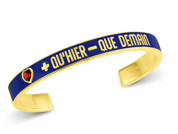Qu'hier - Que Demain Cuff Bracelet