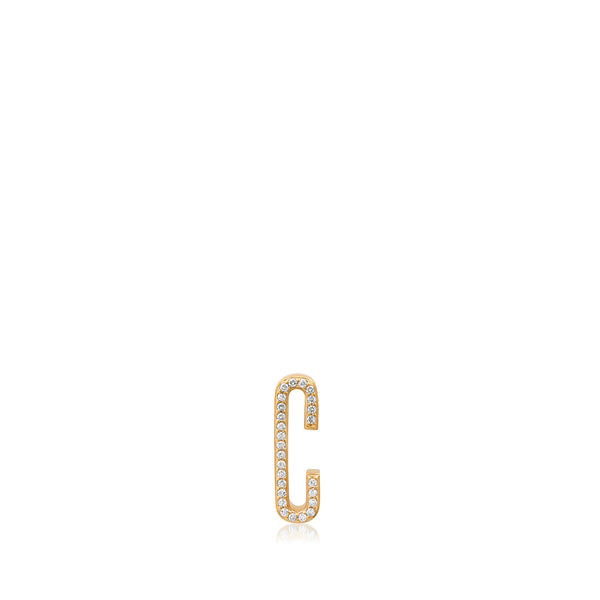 Slide Pave Initial "C"