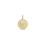 Risktaker Skull Charm