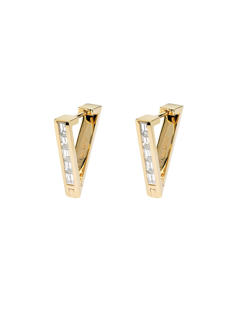 V Diamond Hoop