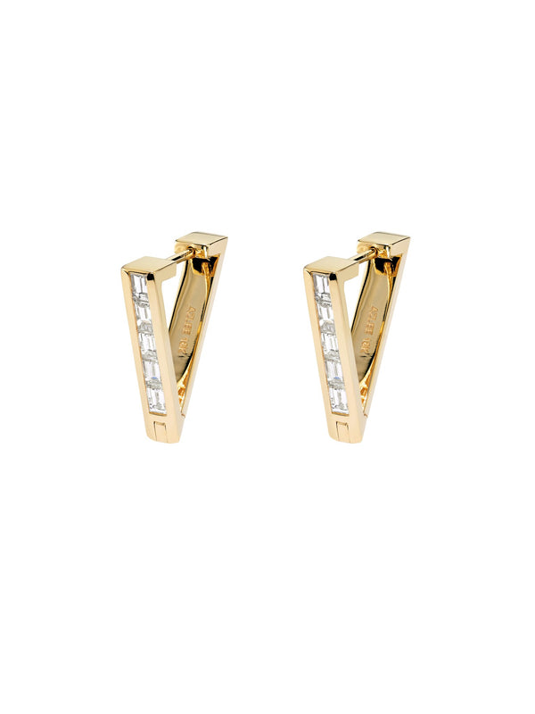 V Diamond Hoop