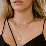 Emerald & Diamond Necklace