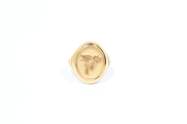 When Pigs Fly Signet Ring