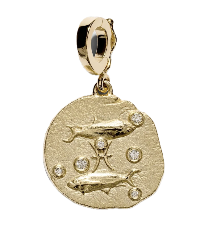 Of The Stars Pisces Small Coin Charm
