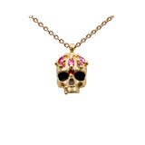 Enchanted City Skull Necklace