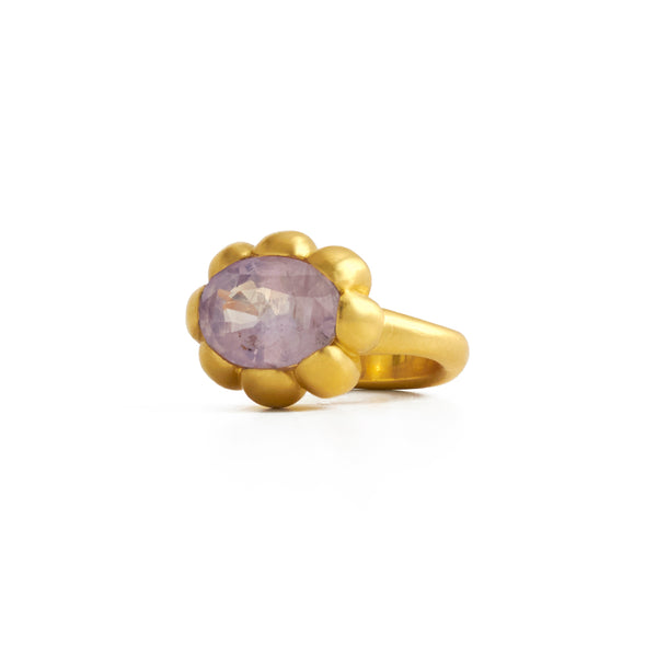 Lavender Sapphire Ring