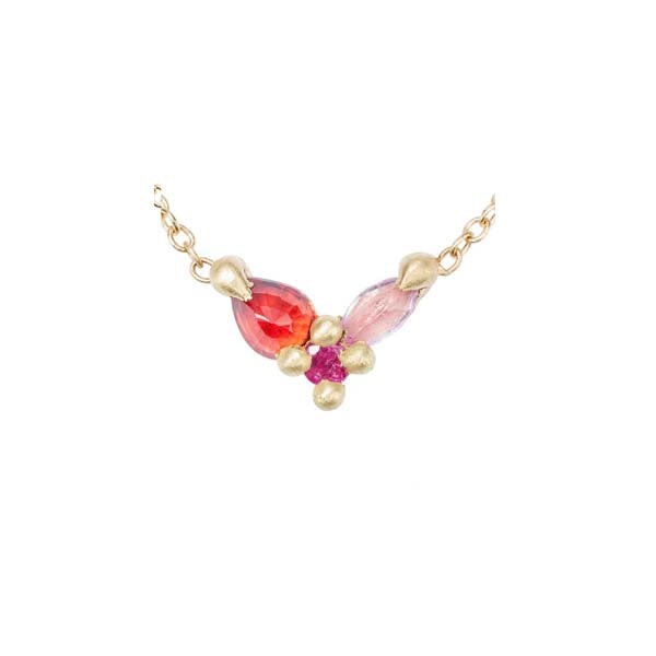 Pink Floret Necklace