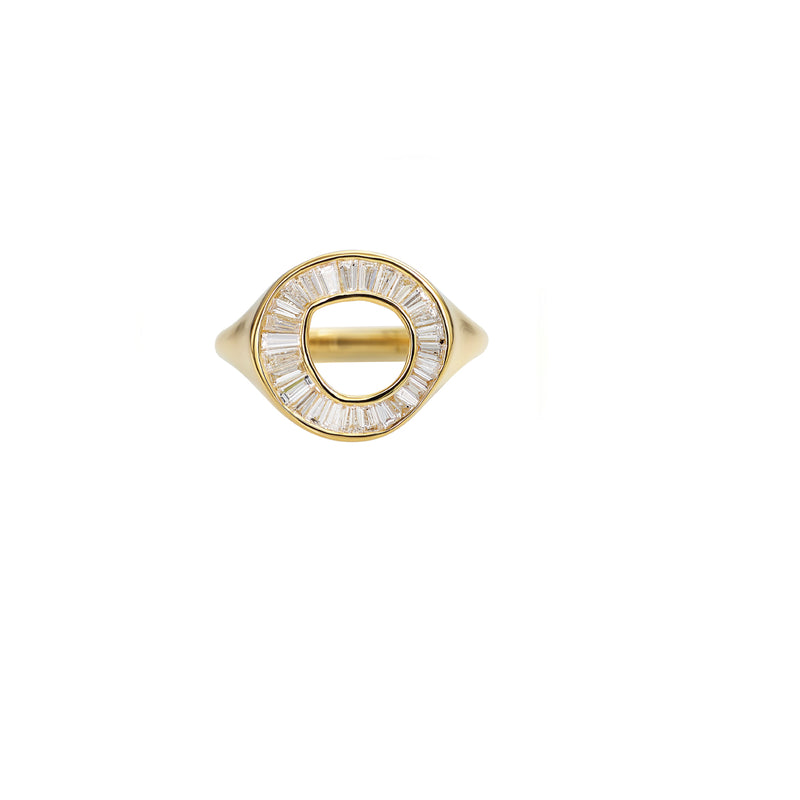Diamond Sphere Ring