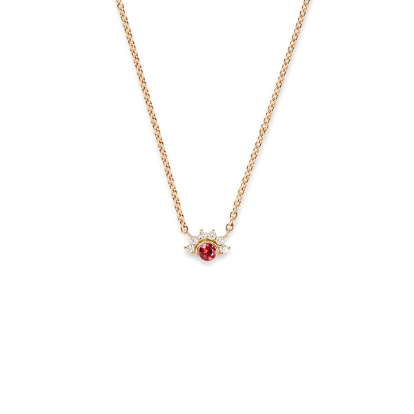 Red Spinel Necklace